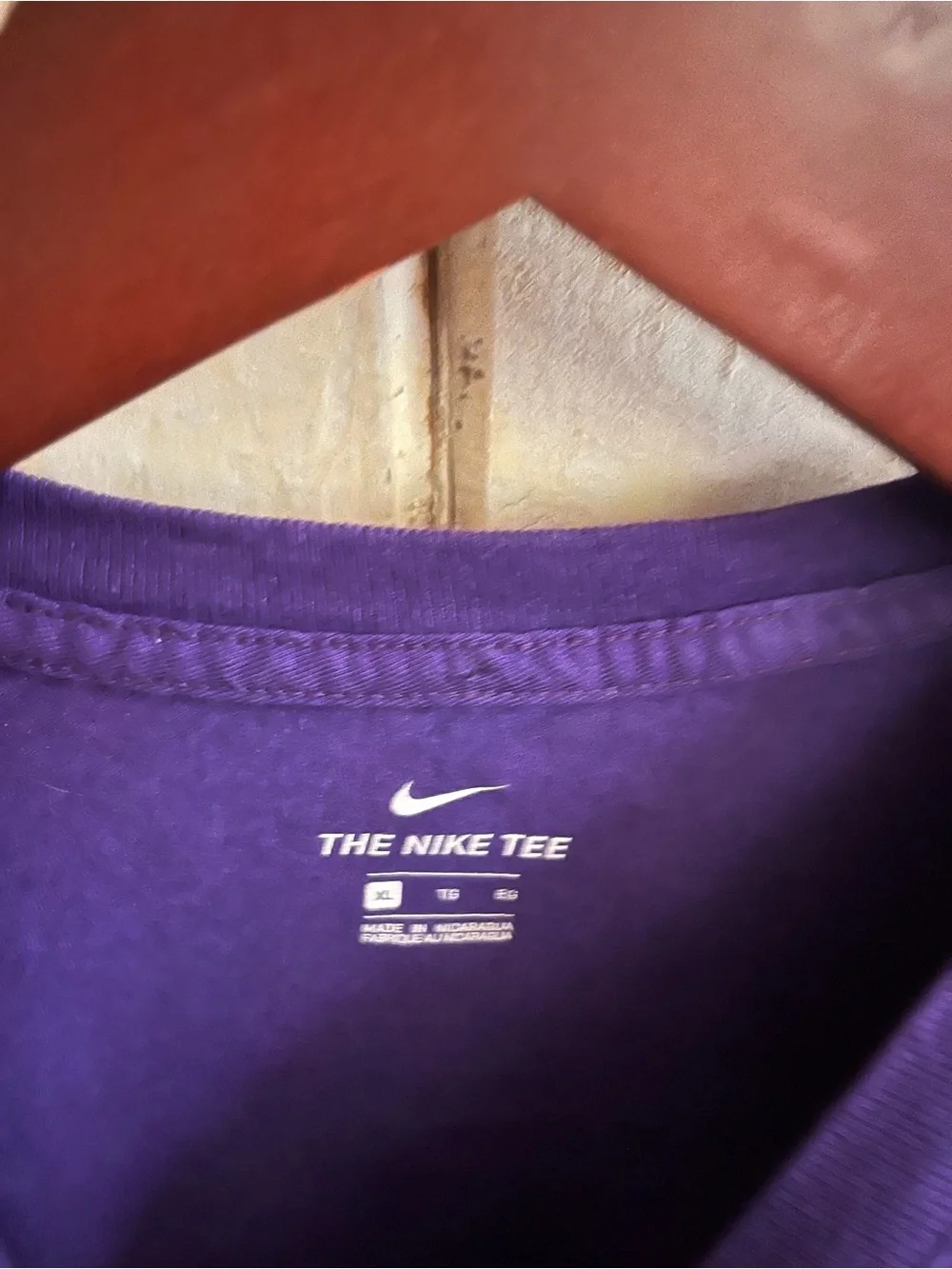 Nike Purple Lakers Short Sleeve Tee with James  #6 Graphic